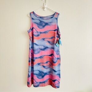 Columbia Chill River Printed Dress - dye tie print